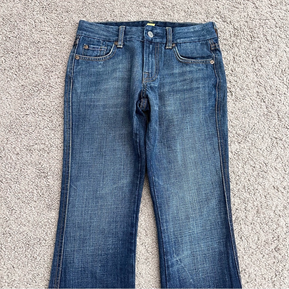 7 For All Mankind A Pocket Flare Jeans Womens 26 - Picture 5 of 14
